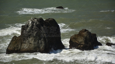 海滩,索那玛郡,岩石,美国,加利福尼亚,菩提伽湾,海岸线,太平洋,詹娜,太平洋海岸公路