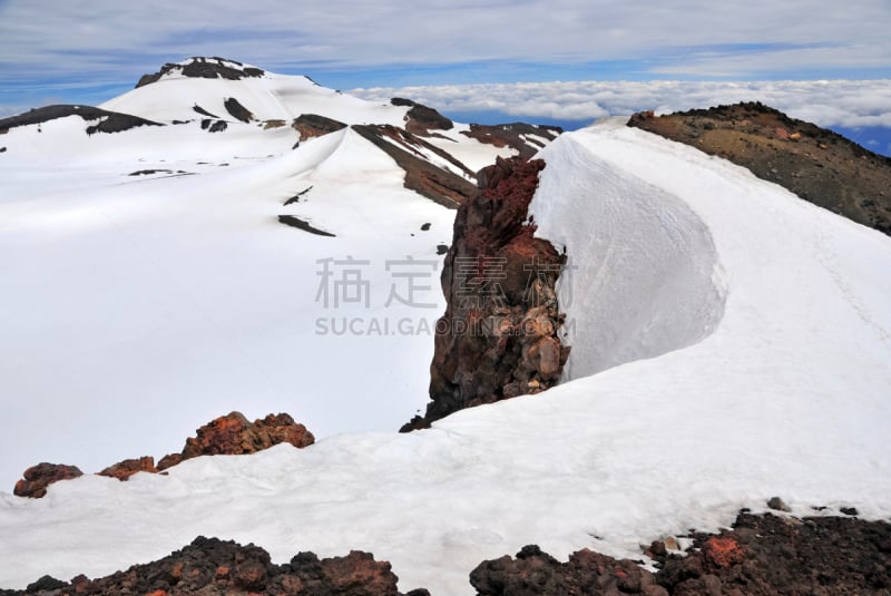 新西兰,山,鲁瓦皮胡山火山,阿尔卑斯山脉,哈卡舞,加里穿越,鲁阿佩胡山,瑙鲁赫伊山,冰隙