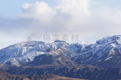 冰岛国,火山,山,天空,Eyjafjallajokull Glacier,水平画幅,雪,冰河,爆发