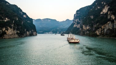 长江,长江三峡,宜昌,中国,居住区,湖北省,水,天空,沟壑,客船