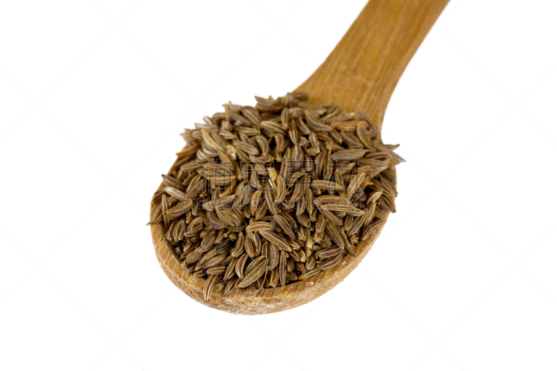 孜然,分离着色,白色,立陶宛共和国,背景分离,装饰菜,香料,食品,熟的,成分