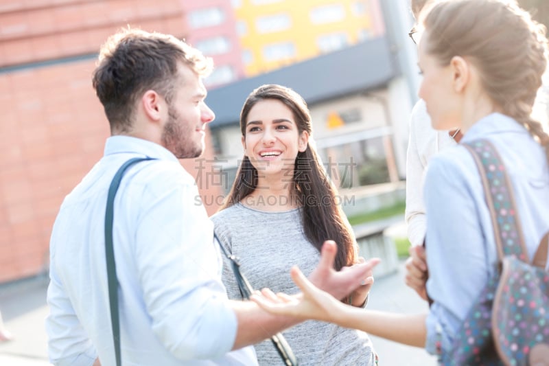 友谊,大学,成年的,青少年,学生,人,男人,女性,女人,户外