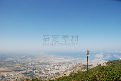 西西里,意大利,特拉帕尼,埃瑞斯,特拉帕尼省,旅游目的地,水平画幅,地形,无人,海港