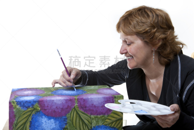 艺术,水平画幅,板条箱,仅成年人,珐琅板,彩色图片,丙稀画,成年的