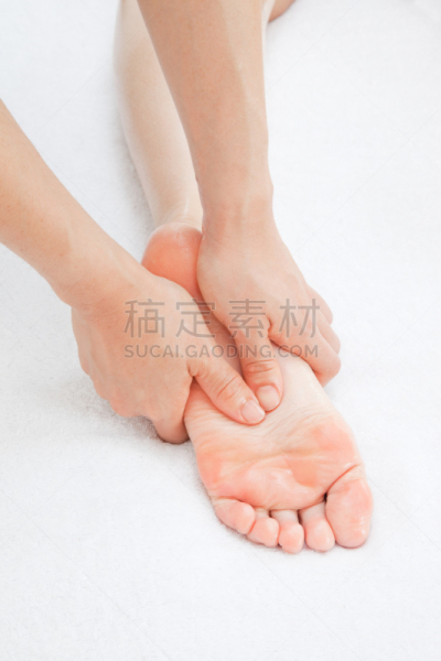 脚部按摩,压力点,反射疗法,指压,脚掌,香熏油,部分,仅日本人,按摩油,女人