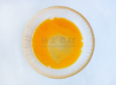 白色,蛋黄,碗,白色背景,水平画幅,无人,生食,特写,泰国,充满的
