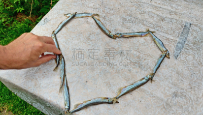 食品,鱼类,毛鳞鱼,手,心型,创世纪,烟熏食品,鳕鱼,清新,背景