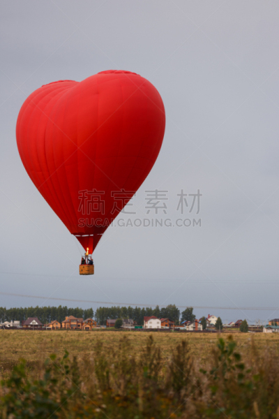 热气球,天空,心型,航展,飞艇,轻航空机,垂直画幅,风,旅行者