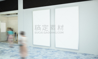 购物中心,布告栏,数字2,人,长时间曝光,空白的,概念,边框,生活方式