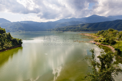 越南,河流,农业,旅途,云,海岸线,湖,植物,背景,岩石
