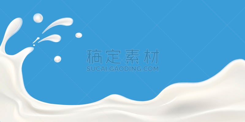 牛奶,矢量,绘画插图,奶昔,波浪,波形,动物斑纹,酸奶,乳牛场,水滴