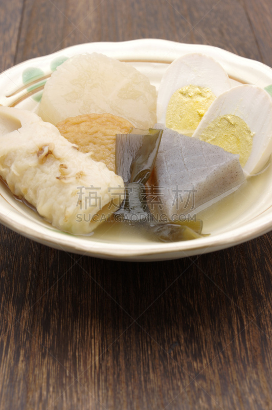 关东煮,垂直画幅,膳食,鱼糕,卵,日本食品,日式火锅菜,食品,健康食物,十字花科