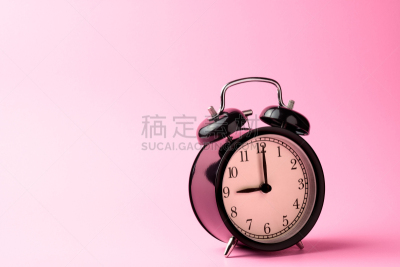 彩色背景,黑色,闹钟,粉色,机敏,风,水平画幅,夜晚,无人,古老的