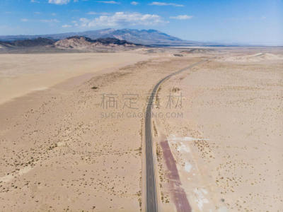 加利福尼亚,沙漠,风景,全景,美国,莫哈韦沙漠,平衡折角灯,干热气候,雨,阴影