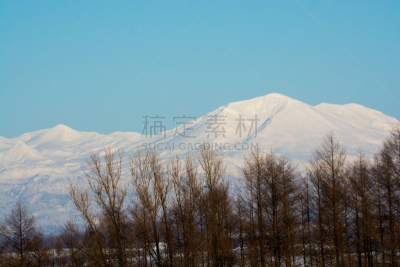 山,澳大利亚阿尔卑士山脉,黄昏,贺卡,旭岳火山,雪,深雪,背景,大雪山国家公园,大雪山