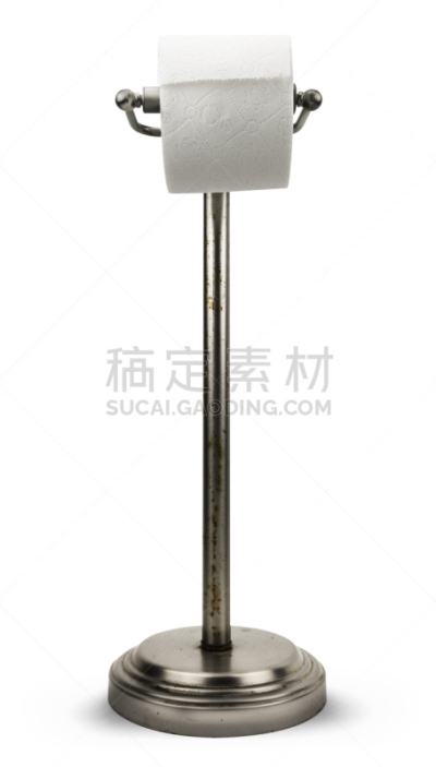 卷纸架,分离着色,垂直画幅,住宅房间,浴室,美国,无人,古老的,白色背景,金属
