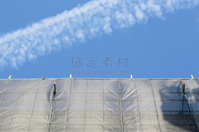建筑业,建筑工地,水平画幅,工作场所,房地产经纪人,居住区,白色,风景,天篷,铁