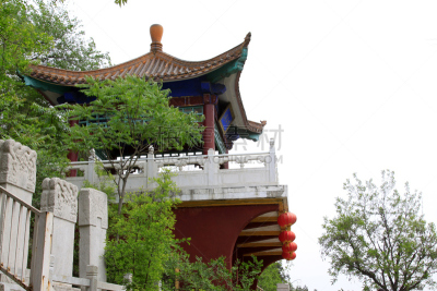 唐山,亭台楼阁,公园,传统,中国,凤凰岭 ,2014年,时尚,河北省,五月