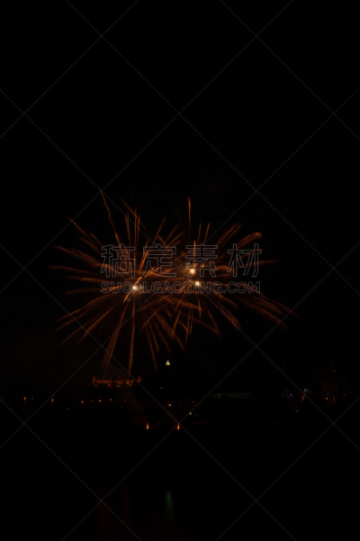焰火,垂直画幅,伍茨堡,啤酒节,光效果,夜晚,新年,生日,旅游嘉年华,烟