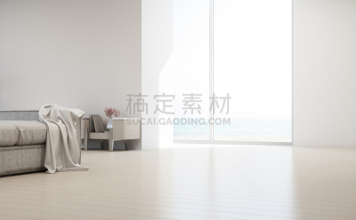 华贵,白色,看风景,玻璃,空的,假日别墅,窗户,背景,夏天,起居室