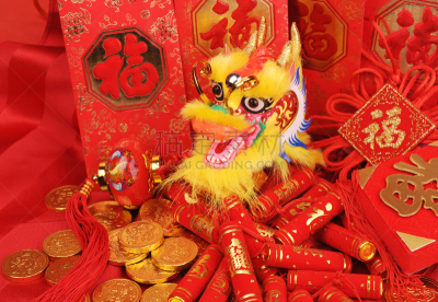 龙,春节,传统舞,民间音乐,新的,水平画幅,符号,东亚,异国情调,信封