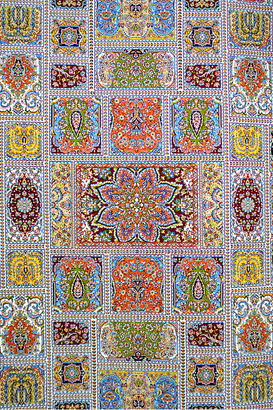 地毯,纺织,垂直画幅,阿塞拜疆,艺术,传统,意大利,白人,特写,高加索山脉