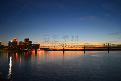 水,美国,水平画幅,无人,肯塔基州,路易斯维尔,户外,俄亥俄河,摄影