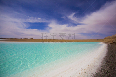 青海省,盐湖,青海湖,水,天空,水平画幅,偏远的,户外,戏剧性的天空,湖