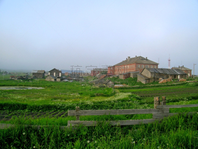 索洛维茨基群岛,乡村,天空,水平画幅,无人,古老的,古典式,在边上,夏天,户外