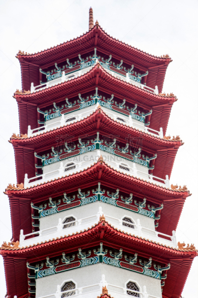 新加坡,宝塔,东方石景花园,自然,垂直画幅,美,公园,宁静,地形,建筑