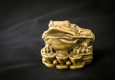 青蛙,符号,丰富,风水,水平画幅,古老的,组物体,表现积极,商业金融和工业,雕像