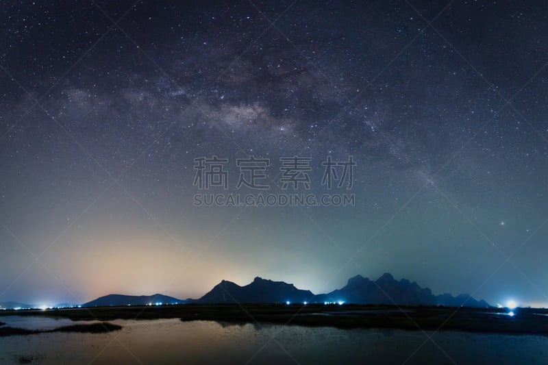 爱尔兰共和国,银河系,仙后座,地空导弹,星座,水,天空,星系,洞,水平画幅