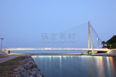 福恩吉罗拉,西班牙,桥,度假胜地,水平画幅,建筑,夜晚,无人,欧洲,安达卢西亚