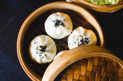 点心,中式小笼包,水平画幅,无人,中国,小圆面包,中国食品,食品,图像,摄影