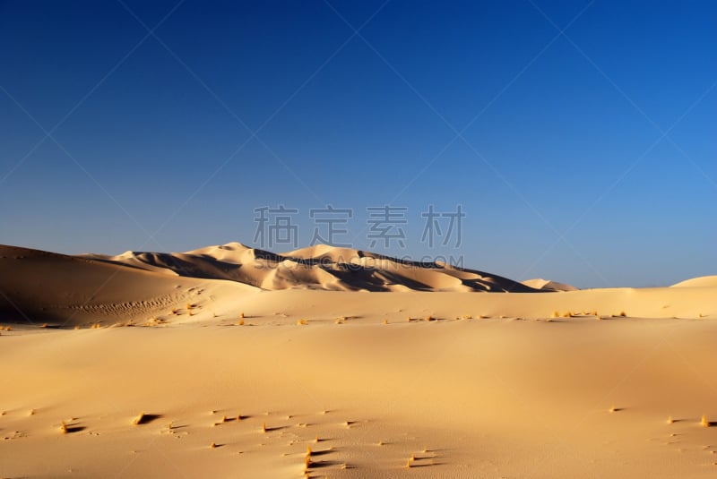 阿曼,沙丘,沙漠,留白,风,水平画幅,沙子,偏远的,户外,empty quarter