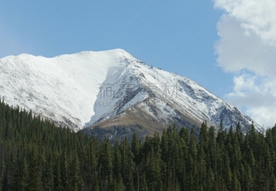 格雷斯峰,山脉,中景,雪山,天空,阿斯彭,美,洛矶山脉,水平画幅,高视角
