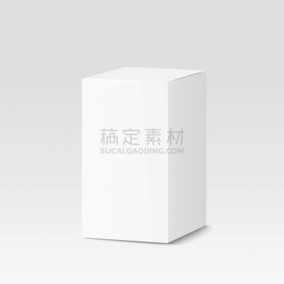 绘画插图,白色,容器,矢量,白色背景,纸箱,盒子,粉饼,垂直画幅,留白