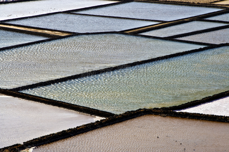 生理盐水,食盐,堆,timanfaya national park,兰萨罗特岛,水,水平画幅,沙子,大西洋群岛,几何形状