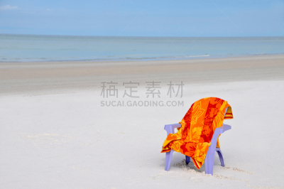 椅子,海滩,自然,生活方式,图像,佛罗里达,海洋,日光,海滩巾,度假