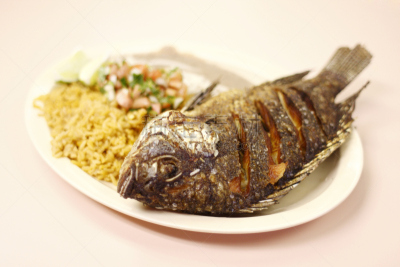 辣酱,炸制食物,二次油炸,海产,饮食,食品,米,图像,豆,盘子