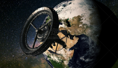 空间站,欧洲,非洲,轨道运行,地球形,在上面,太空船,科技,空间探索,国际空间站