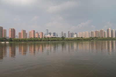 建筑外部,沈阳,高个子,办公室,天空,新的,外立面,水平画幅,工作场所,无人