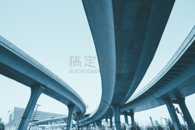 郑州,高架道路,无人,水泥,路,图像,户外,水平画幅,高架桥,摄影