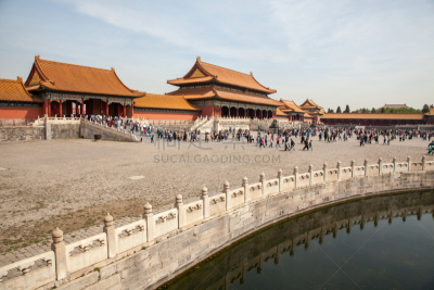 北京,建筑,远古的,故宫,桨叉架船,中式庭院,日落时分,庭院,古代,亭台楼阁