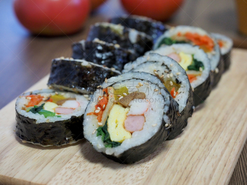 韩国食物,米果,米饼,盒装午餐,午餐盒,紫菜,寿司卷,韩语,海草,日本料理