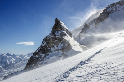 奥地利,冰河,2015年,hintertux,齐勒谷,速降滑雪,图克斯,滑雪坡,天空,暴风雨