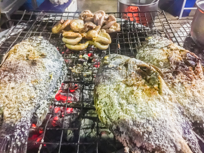 格子烤肉,罗非鱼,烤的,炊具,街道,鱼类,煤,食盐,股票行情,促销