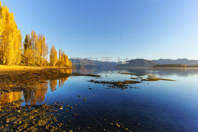 瓦纳卡湖,瓦纳卡,早晨,新西兰南岛,新西兰,风景,水,美,水平画幅,山