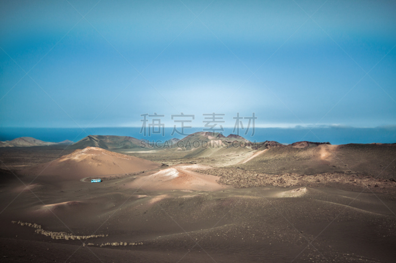 timanfaya national park,兰萨罗特岛,水平画幅,无人,月亮,大西洋群岛,户外,山脊,自然公园,火山口