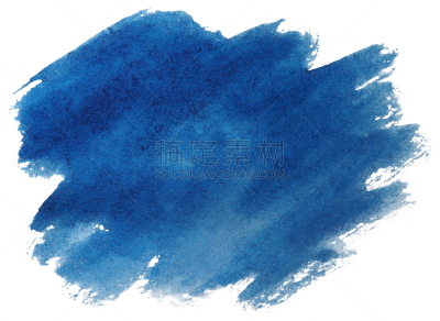 点状,手,蓝色,分离着色,玷污的,白色背景,水彩画,纹理效果,暗色,边框